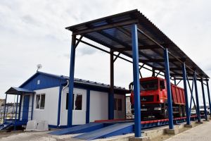 На новом заводе в Пензе установили КПП для контроля за объемом асфальтобетона