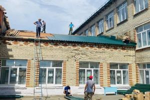 В Городищенском районе по федеральной программе ремонтируют две школы