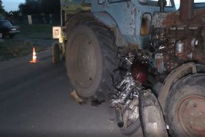 Опубликовано видео с места смертельной аварии с подростком в Пачелмском районе