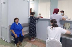 В Пензе отремонтировали регистратуру поликлиники №11