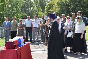 В Пензе перезахоронили останки участника Великой Отечественной войны