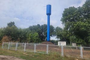 В Земетчино по нацпроекту установили третью новую водонапорную башню