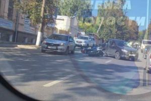 Пензенцы сообщают о сбитом окровавленном мотоциклисте на улице Лермонтова