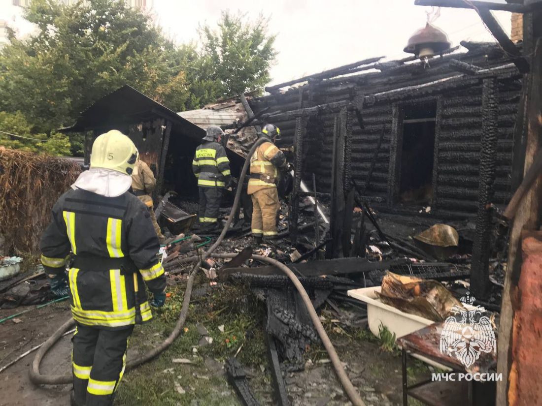 Опубликовано видео из пензенского села Кучки, где пострадала семья с 2  детьми