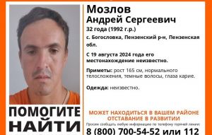 Под Пензой пропал житель «Новых берегов» Андрей Мозлов