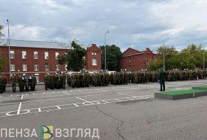 В Пензе наградили участников военно-патриотических сборов «Гвардеец»