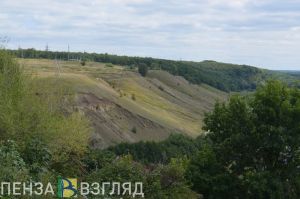 В Сердобске ведут наблюдение за опасными оползнями