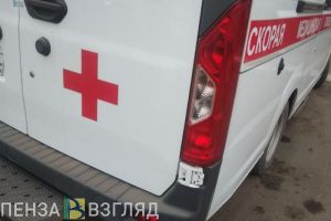 На Ахунском переезде в Пензе сбили мотоциклиста