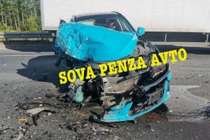 Опубликовано видео с места жесткой аварии на трассе «Урал» в Пензенской области