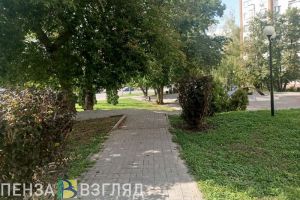 Пензенцы жалуются на отсутствие освещения в сквере «45-й меридиан»