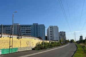 На улице Антонова в Пензе установили 13 новых фонарей