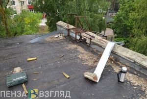 В Пензенской области по программе капремонта отремонтировали 56 крыш