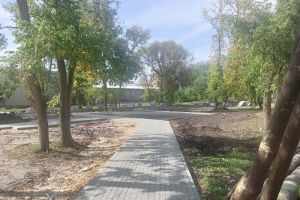 Благоустройство сквера имени А.Н. Островского в Сердобске выполнено на 40%