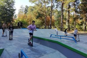 В Заречном построили новый скейт-парк