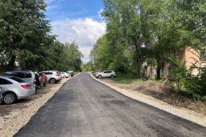 В Пензе отремонтировали дорогу на улице Галетной