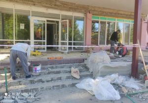 В Белинском продолжается ремонт лечебного корпуса районной больницы