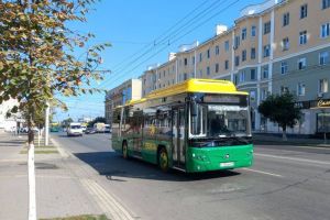 13 новых автобусов начали курсировать по маршруту №66 в Пензе