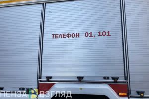 На улице Ладожской в Пензе загорелись два автомобиля: появилось видео