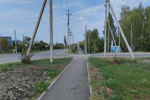 Тротуары на двух улицах обновили по федеральному проекту в Пачелме