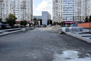 В Пензе продолжается строительство дороги между улицами Гладкова и Плеханова