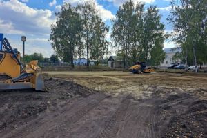 В Земетчино началось благоустройство территории сквера на улице Кирова