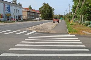 В Земетчино на тротуар по улице Чкалова затратили более 1,8 миллиона рублей