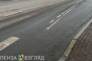 В Пензе на улице Рябова ливневки закроют решетками до конца месяца