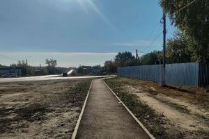 Полмиллиона рублей ушло на ремонт дороги по улице Ленина в Земетчино