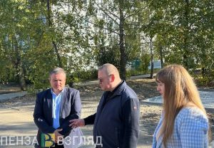 Реновация сквера «Ясенки» в Сердобске идет по графику