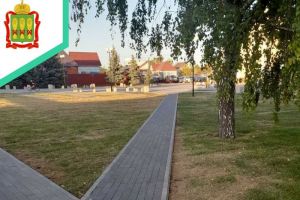 В Бессоновке завершился 3-й этап благоустройства площади возле Дома культуры