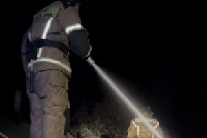 Ночью в пожаре в Кузнецке погиб 45-летний мужчина