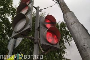 В Пензе назвали перекрестки, на которых штрафуют за проезд на «желтый»