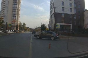 Из-за ДТП на ул. Куйбышева в Пензе занята полоса движения