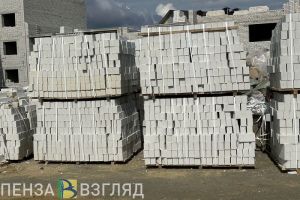 Гришаев поручил соблюдать график возведения восьмиквартирного дома в Земетчино