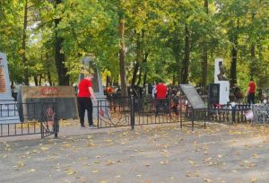 Сердобчане привели в порядок братское захоронение и могилу Залетова