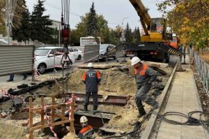 В Пензе в 5 домах дали воду после отключения из-за порыва на улице Пушкина