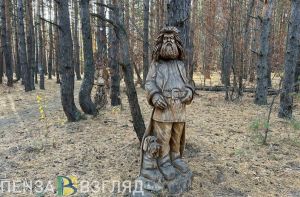 Как выглядит оказавшийся в центре шумихи пензенский парк «Древландия»