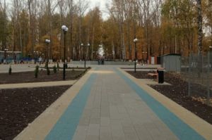 В Каменке завершается обустройство Суперпарка за 93 миллиона рублей