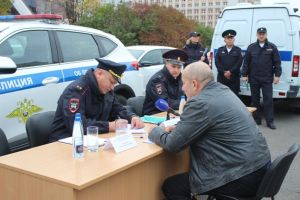 Начальник региональной Госавтоинспекции провел выездной прием в Пензе