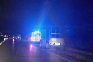 На видео попали последствия серьезной вечерней аварии под Пензой