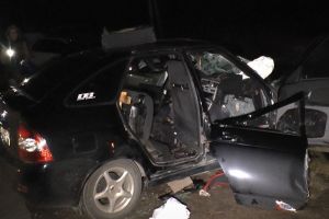 Опубликовано видео с места страшной аварии с 2 погибшими в Пензенской области
