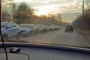 Пензенские водители снова жалуются на пробки в районе ГПЗ