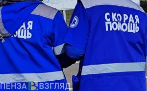 «Скорая» приехала к месту серьезного ДТП на улице Терновского в Пензе