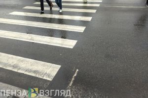 В Пензенском районе автомобиль сбил пешехода
