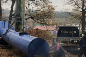 В Городище капитально отремонтировали водонапорную башню