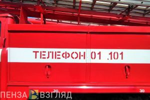 За сутки в Пензенской области пожарные потушили 4 возгорания
