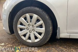 Пензенцам напомнили о штрафах за езду на летних шинах в зимний период