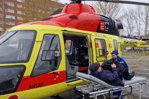Вертолет санавиации вылетел в Нижний Ломов к пациенту с сердечной патологией