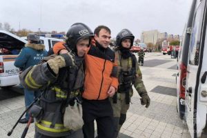 80 спасателей эвакуировали людей из ККЗ «Пенза» в ходе учений