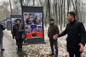 Мельниченко рассказал о фотовыставке «Россия-Пенза-Донбасс» на Олимпийской аллее